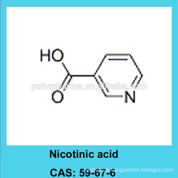 Nicotinic acid powder /CAS 59-67-6 / USP/BP/FCC4 grade/ GMP&DMF